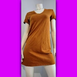 NWT Burnt Orange T-Shirt Dress